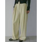 アンヌーク anuke 2026springsummer ボトムス Doubletuck Wide Pants 2月下旬〜3月中旬予約 ダブルタックワイドパンツ フルレングス