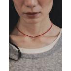  Anne n-kanuke 2026SpringSummer аксессуары Color Beads Necklace 5 месяц средний .~6 месяц сверху . предварительный заказ цвет бисер колье короткое колье красный подарок 26 весна лето 