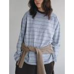 アンヌーク anuke 2026Prefall トップス Border Loose Long T-shirts 8月下旬〜9月中旬予約 ボーダールーズロングTシャツ 長袖 ミドル丈 26秋冬 62620620
