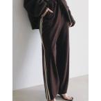アンヌーク anuke 2026Prefall ボトムス Velour Track Pants 8月下旬〜9月中旬予約 ベロアトラックパンツ フルレングス ジャージ 26秋冬 62620704