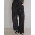 アンヌーク anuke 2026Prefall ボトムス Twill Satin Pants 7月中旬〜8月上旬予約 ツイルサテンパンツ フルレングス