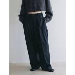 アンヌーク anuke 2026Prefall ボトムス Hightwist Cocoon Pants 8月下旬〜9月中旬予約 ハイツイストコットンパンツ フルレングス セットアップ 26秋冬 62620103