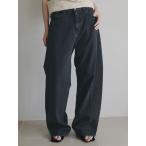  Anne n-kanuke 2026Prefall низ Panel Black Denim panel черный Denim полный length ko Kuhn широкий 26 осень-зима 62621401