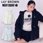 SALE10%OFF リリー ブラウン LILY BROWN アウター 25秋冬 【LILY BROWN×MARY QUANT】デイジーチャーム付きキルトダウンミドルコート マリクワ lwfc255031
