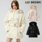 SALE10%OFF Lilly Brown LILY BROWN внешний 26 осень-зима [CANDY]2waybiju- стеганое пальто длинный рукав средний длина lwfc264814