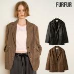 ショッピングファーファ SALE30%OFF ファーファー FURFUR アウター 25秋冬 ローズ刺繍テーラードジャケット ミドル丈 ジャケット rwfj254027
