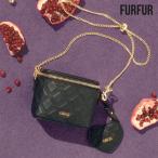 新作10%OFF ファーファー FURFUR バッグ 25春夏 マイクロキルティングバニティバッグ 小物 ショルダーバッグ rwgb252503