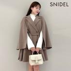 ショッピングAライン SALE60%OFF スナイデル SNIDEL アウター 24秋冬 リバーフレアコート ミドル丈 長袖 ベルト Aライン swfc244092
