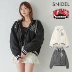 スナイデル SNIDEL アウター 25秋冬 【NUTMEG】コラボフード付きMA-1 ミドル丈 長袖 ブルゾン ナツメグ swfj254159