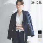 ショッピング新作 新作10%OFF スナイデル SNIDEL アウター 26春夏 Sustainableダブルブレストジャケット  長袖 オフィス 羽織 swfj261077