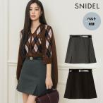  новый продукт 10%OFF Snidel SNIDEL низ 25 осень-зима ремень имеется box Mini ska sho юбка шорты шорты мини длина swfp254274