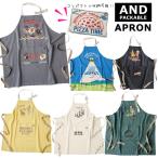 AND PACKABLE エプロン 保育士 ガーデニング 調理実習 ポケット付き かわいい ポテト ビール アウトドア キッチン雑貨 アメリカン雑貨 ダブルスリー