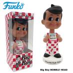 FUNKO ボビングヘッド ビッグボーイ BOBBLE HEAD 首振り人形 WACKY WOBBLER フィギュア インテリア ディスプレイ プレゼント アメリカン雑貨 ダブルスリー
