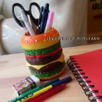  авторучка подставка рукоятка burger подставка для ручки модный офис канцелярские товары настольный место хранения подарок стол интерьер интересный смешанные товары поверхность белый смешанные товары Uni -k двойной s Lee 