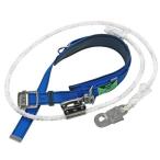 ツヨロン　柱上作業用安全帯　青