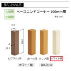 BAUHAUS основа end угол размер :100mm для BH-03W цвет : белый matsu шесть [ наложенный платеж не возможно ]