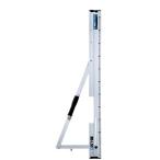 【在庫あり】シンワ　丸ノコガイド定規 たためるエルアングル １ｍ メートル目盛　78102　長尺大型商品