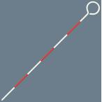 シンワ　ピンポール スチール製 ３０cm φ４　76927