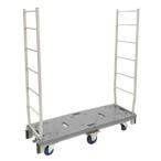 ショッピングSH- 【直送品】 金沢車輌 6輪カートラック (ブレーキ付) SH-29CR-B 【大型】