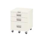 【ポイント10倍】 【代引不可】 山金工業 ヤマテック キャビネットワゴン 引出3段タイプ UCW-3 【メーカー直送品】