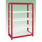 【代引不可】 サカエ (SAKAE) スチールラック(ツートン) SLN-1255WR (170567) 《パールホワイト・色管理》 【大型】