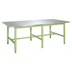 【代引不可】 サカエ (SAKAE) 大型高さ調整作業台(ステンレスカブセ天板仕様) SUT4-2411HC (031086) 《作業台》 【大型】