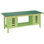 【代引不可】 サカエ (SAKAE) 軽量作業台ＫＫタイプ ＳＶＥキャビネット付 KK-69FSVE52 (041558) 《作業台》 【大型】