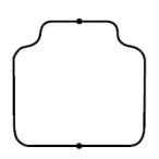 NTB float камера прокладка FCG-001H модель FTR