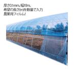 希望の長さ(m)を数量で入力 厚さ 経済的 ビニールハウス 幅10m 張替えフィルム 0.1mm 農業用フィルム トンネルフィルム 温室フィルム ×