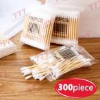 ショッピング綿棒 ナチュラル wood 綿棒 300ピースset