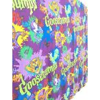 雑貨 古着 80s USA製 Goosebumps ホラー小説  腹話術人形 スラッピー ベッドシーツ カバー TWIN 古着