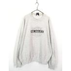 古着 90s USA製 CULTURE NO RULES WEAR ハーレー パロディ スウェット トレーナー XL 古着