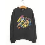  Kids б/у одежда 90s MARVEL Wolverineuruva Lynn ma- bell герой принт тренировочный футболка бледно-голубой L 14-16 лет б/у одежда 