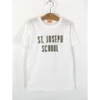  Kids б/у одежда 50s De-Jac [ST. JOSEPH SCHOOL] 2 уровень пятно включая Vintage футболка 16 10 лет . высший б/у одежда 