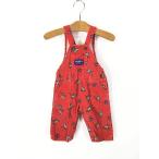  Kids б/у одежда 80s USA производства Oshkosh B'gosh собака .. Chan общий рисунок вельвет комбинезон комбинезон 3~6 месяцев б/у одежда 