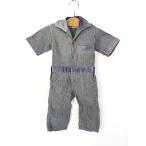  Kids б/у одежда 30s PILOT JUNIORfe-do&amp; повреждение Hickory Denim Work все в одном комбинезон 1 лет ранг б/у одежда 