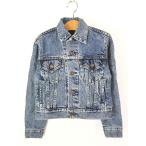  Kids б/у одежда 90s Canada производства Levi's 75406-0412 голубой Denim жакет G Jean S/P 10 лет ранг б/у одежда 