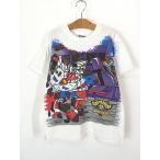  Kids б/у одежда 90s SUPERHUMAN SAMURAI SYBER-SQUAD action спецэффекты аниме двусторонний принт футболка XL 18-20 лет б/у одежда 