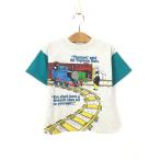  Kids б/у одежда 90s USA производства THOMAS паровозик Томас герой футболка 7 лет б/у одежда 