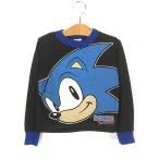  Kids б/у одежда 90s USA производства SEGA SONIC THE HEDGEHOG Sonic герой футболка с длинным рукавом long T 7 лет ранг б/у одежда 
