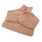 在庫あり 極暖 顔まですっぽりあったかケープ アルファックス もこもこボア あったか グッズ ケープ ポンチョ 暖かい 毛布 部屋着 パジャマ