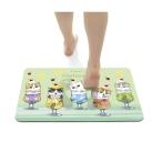 【即納】モフサンド 珪藻土入り ソフトバスマット クリームソーダにゃん ヨコズナクリエーション 40×60 珪藻土 抗菌 防臭バスマット MOFUSAND