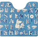 [ немедленная уплата ] Moomin алфавит голубой PVC туалет коврик ширина znaklie-shon55×60 гигиенические средства туалет ta Lee Северная Европа Финляндия 