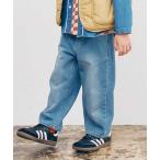 p.premier ワイドストレートジーンズ ピードットプルミエ パンツ キッズ 子ども服 P421025
