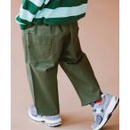 子供服 p.premier ゆるシルエットのワイドタックパンツ ピードットプルミエ  パンツ キッズ 子ども服 男の子 女の子 P421024