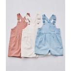 p.premier バックデザインハーフオーバーオール ピードットプルミエ オーバーオール キッズ 子ども服 男の子 女の子 P319015