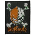 WILDHEARTS, THE* wild Hearts *GREEN SKULL* клей нет * вышивка * нашивка * patch 