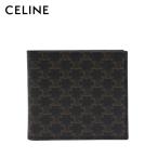 24SSモデル セリーヌ CELINE  トリオンフキャンバス バイフォールドウォレット 二つ折り財布【トリオンフ】 10C872BQB  38NO/【2024SS】m-wallet