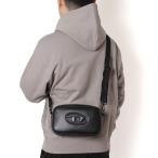 ショッピングディーゼル 25AWモデル ディーゼル DIESEL メンズ ショルダー カメラバッグ HOLI-D-CAMERA BAG【ブラック】 X10262 P5925 T8013/【2025-26AW】m-bag
