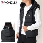 ショッピングmoncler 25AWモデル モンクレール MONCLER CARDAMINE フードロゴ ダウンベスト【ブラック】 1A00125 54A81 999/【2025-26AW】m-tops
